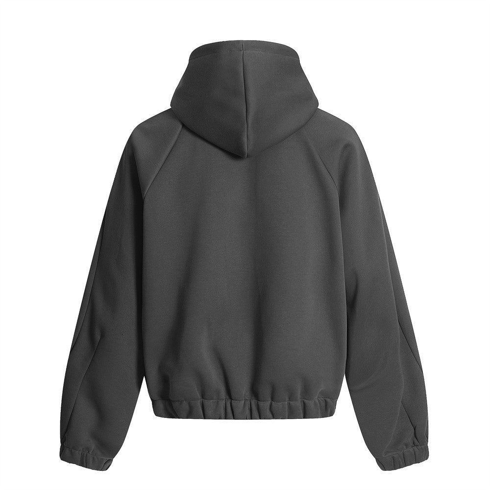 Loose Cardigan Hoodie Men's Casual Solid Color Jacket