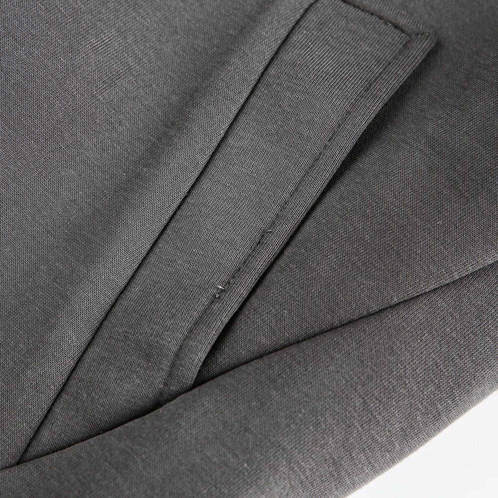 Loose Cardigan Hoodie Men's Casual Solid Color Jacket