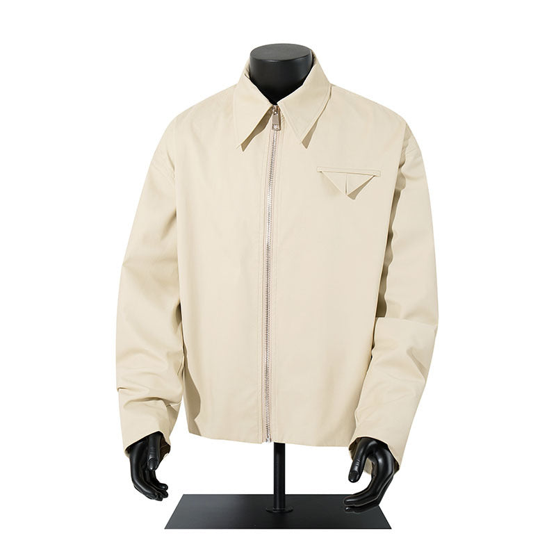 Jacket Clean Fit Casual Simple Outerwear Men