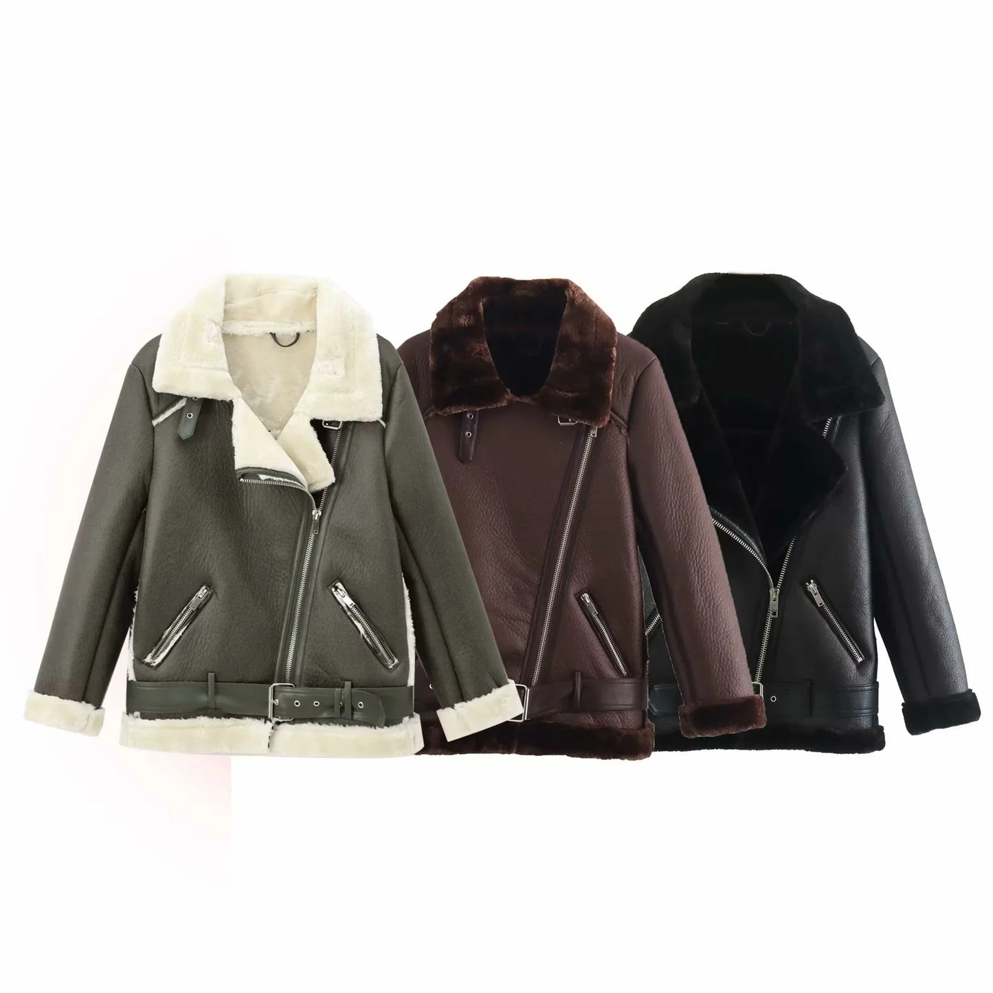 Women's Double-sided Jacket Coat