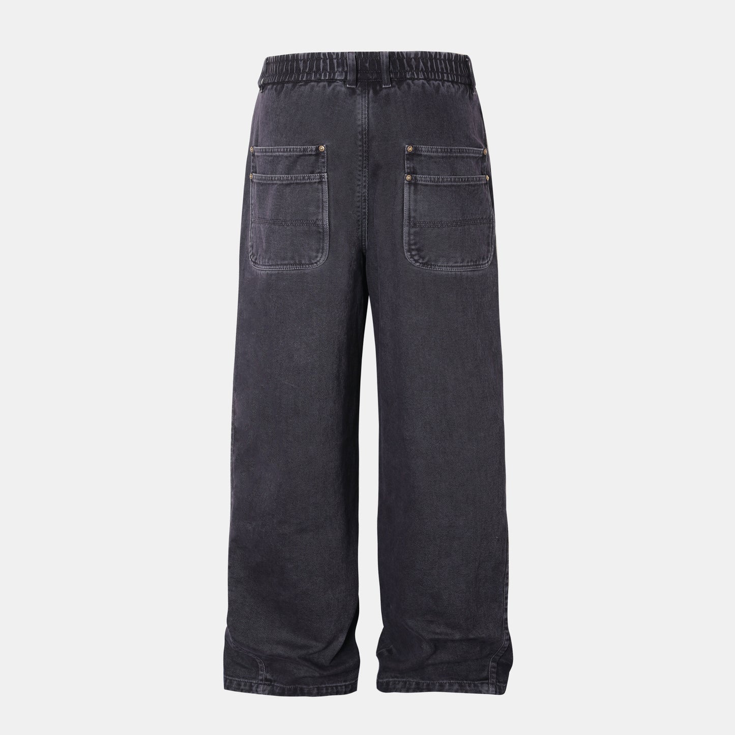Clothing Dao Vintage Heavyweight Carbon Mercerized Slub Twill Loose Work Pants Casual Trousers