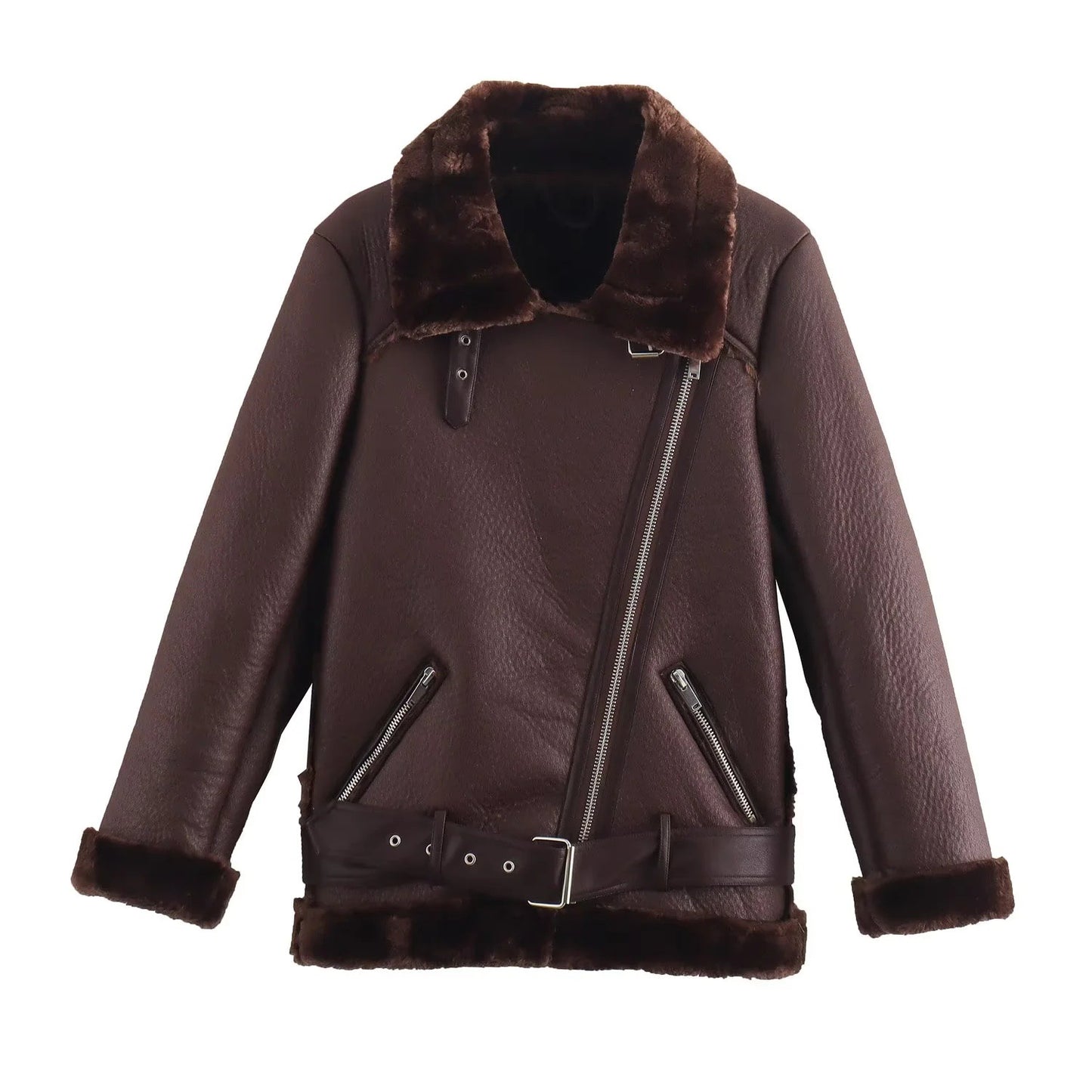 Women's Double-sided Jacket Coat