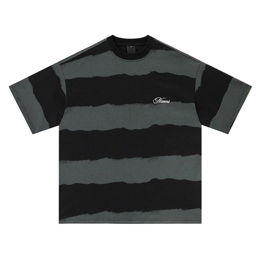 Short Sleeve T-Shirt for Men and Women Vintage Cotton Couple