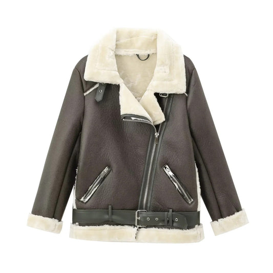 Women's Double-sided Jacket Coat